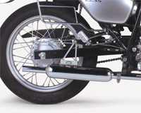 マフラー（126cc～ MTロードモデル） EXHAUST MUFFLER FOR 126cc～ MT ROAD MODEL